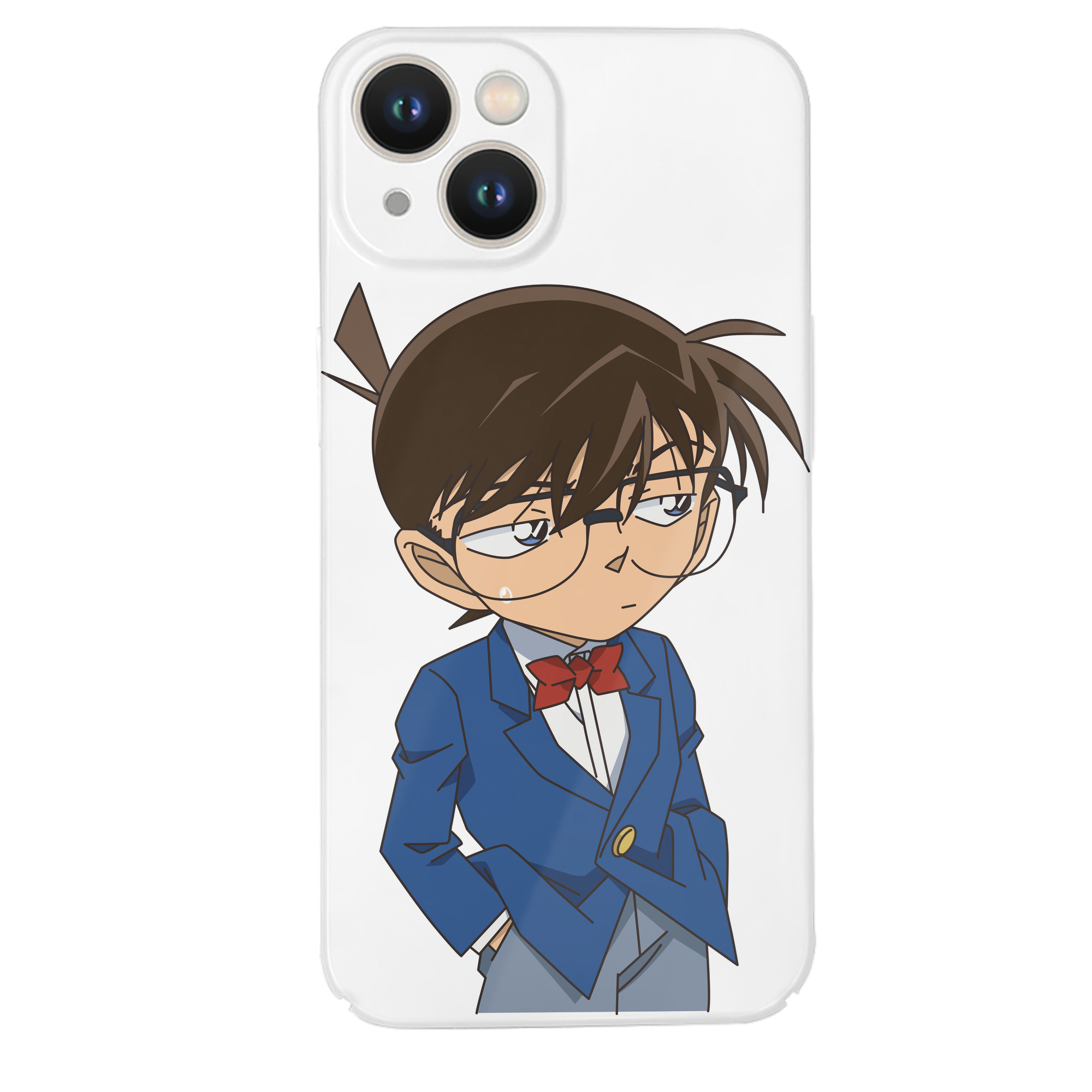 （画像用） 名探偵コナン 江戸川 コナン Detective Conan Conan Edogawa 【iPhone 14シリーズ対応】ハードケース